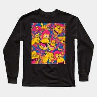 Banana Splits - Monkey Mischief Long Sleeve T-Shirt